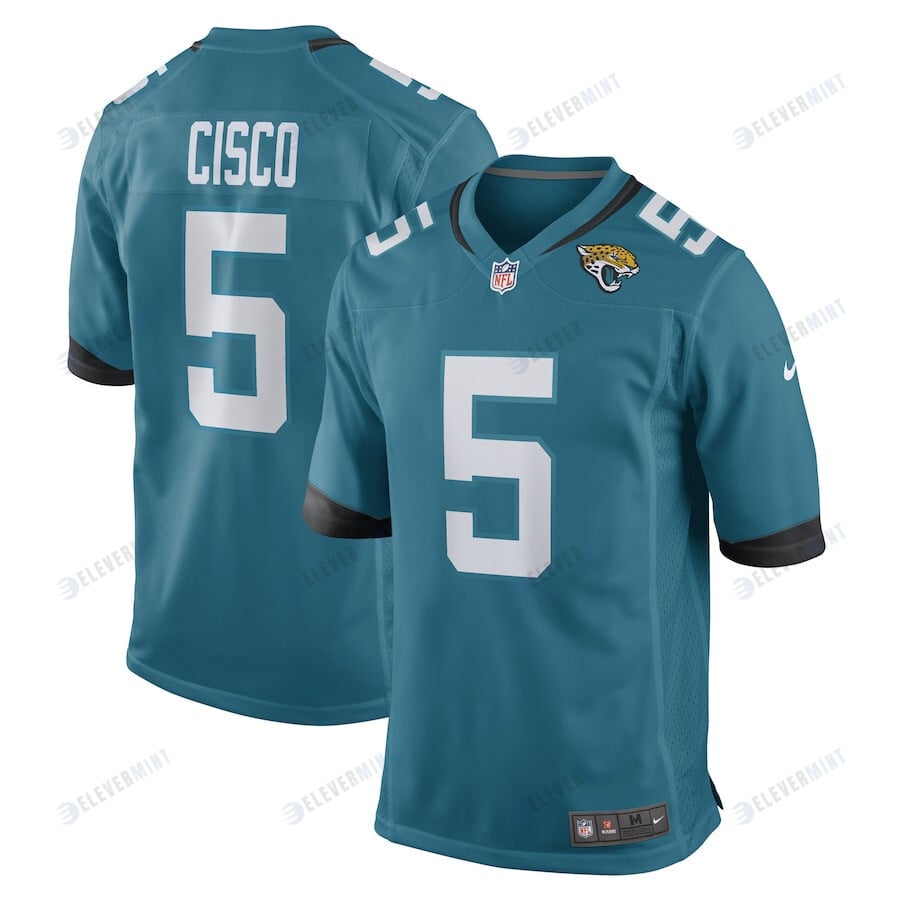 Andre Cisco Jacksonville Jaguars Game Player Jersey - Teal