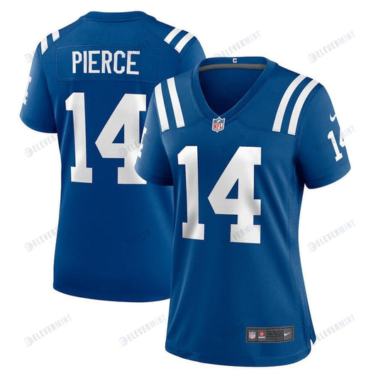 Alec Pierce 14 Indianapolis Colts Women Game Jersey - Royal