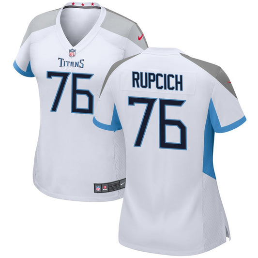 Andrew Rupcich Tennessee Titans Nike Women's Game Jersey - White