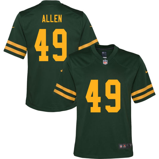 Austin Allen Green Bay Packers Nike Youth Alternate Jersey - Green