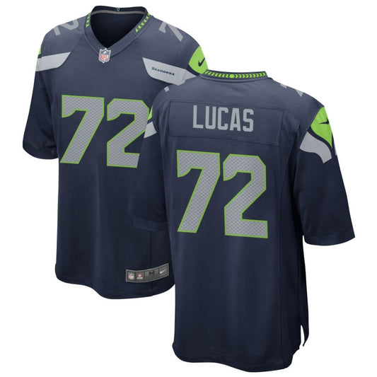 Abraham Lucas Seattle Seahawks Nike Game Jersey - College Navy